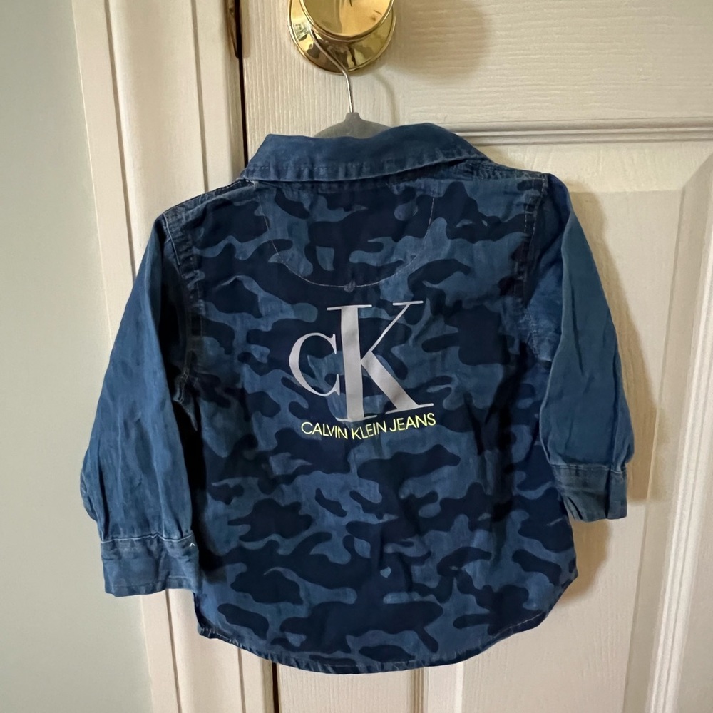 Calvin Klein Toddler Jean Shirt